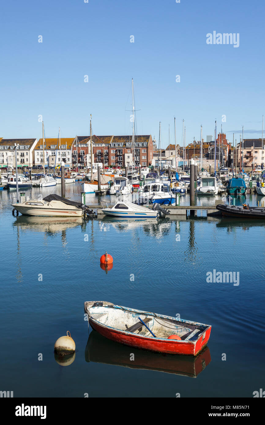 Weymouth Marina, Dorset Stock Photo Alamy