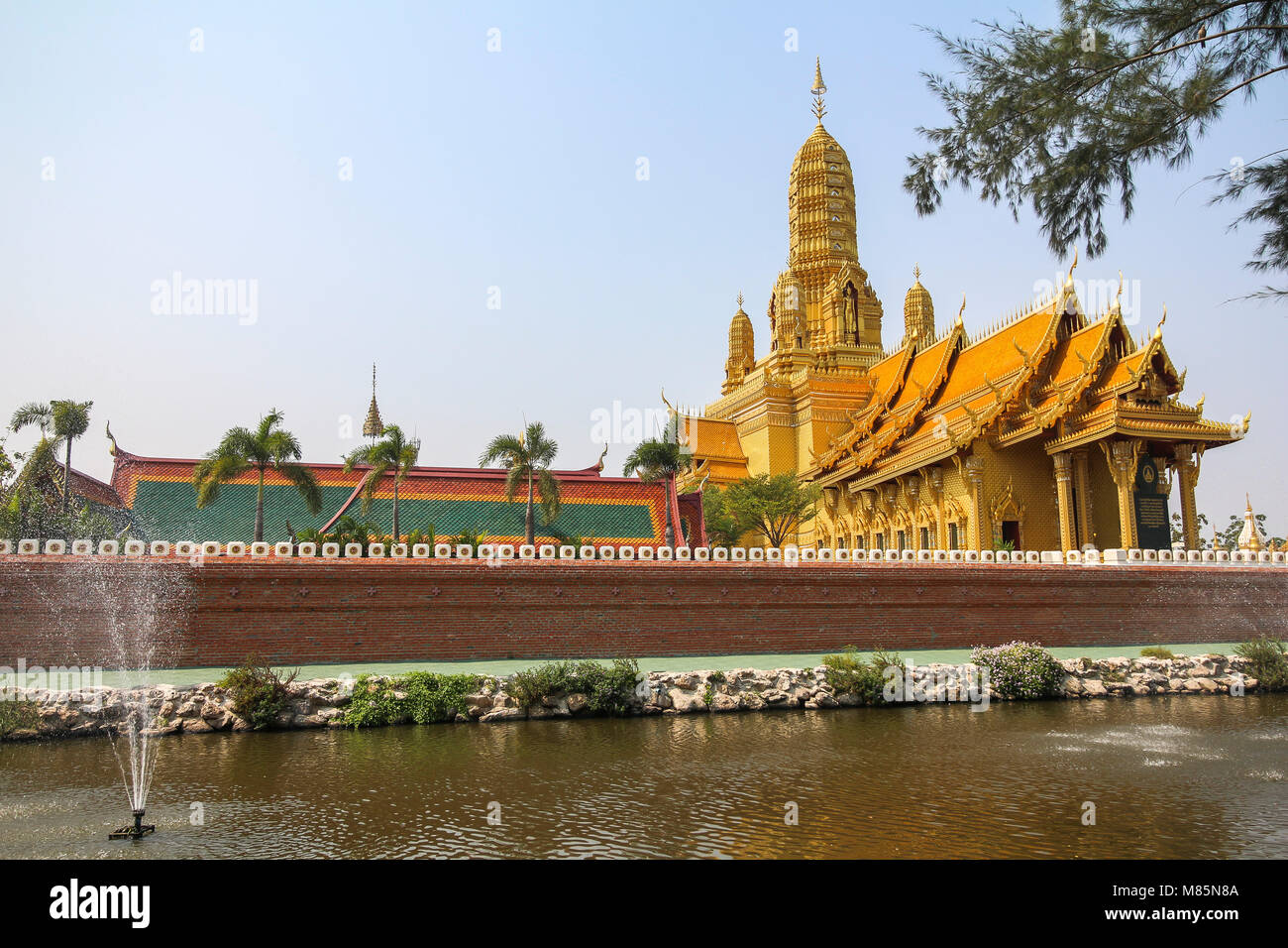 Temple in Ancient City near Bangkok, Thailand Stock Photo - Alamy