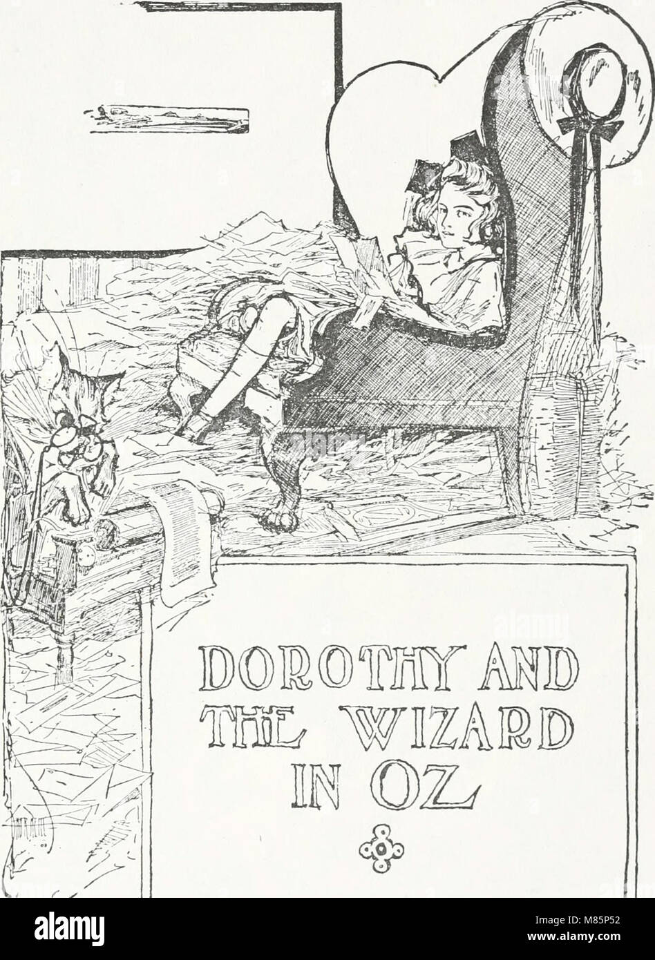 Dorothy and the wizard in Oz; a faithful record of their amazing adventures in an underground