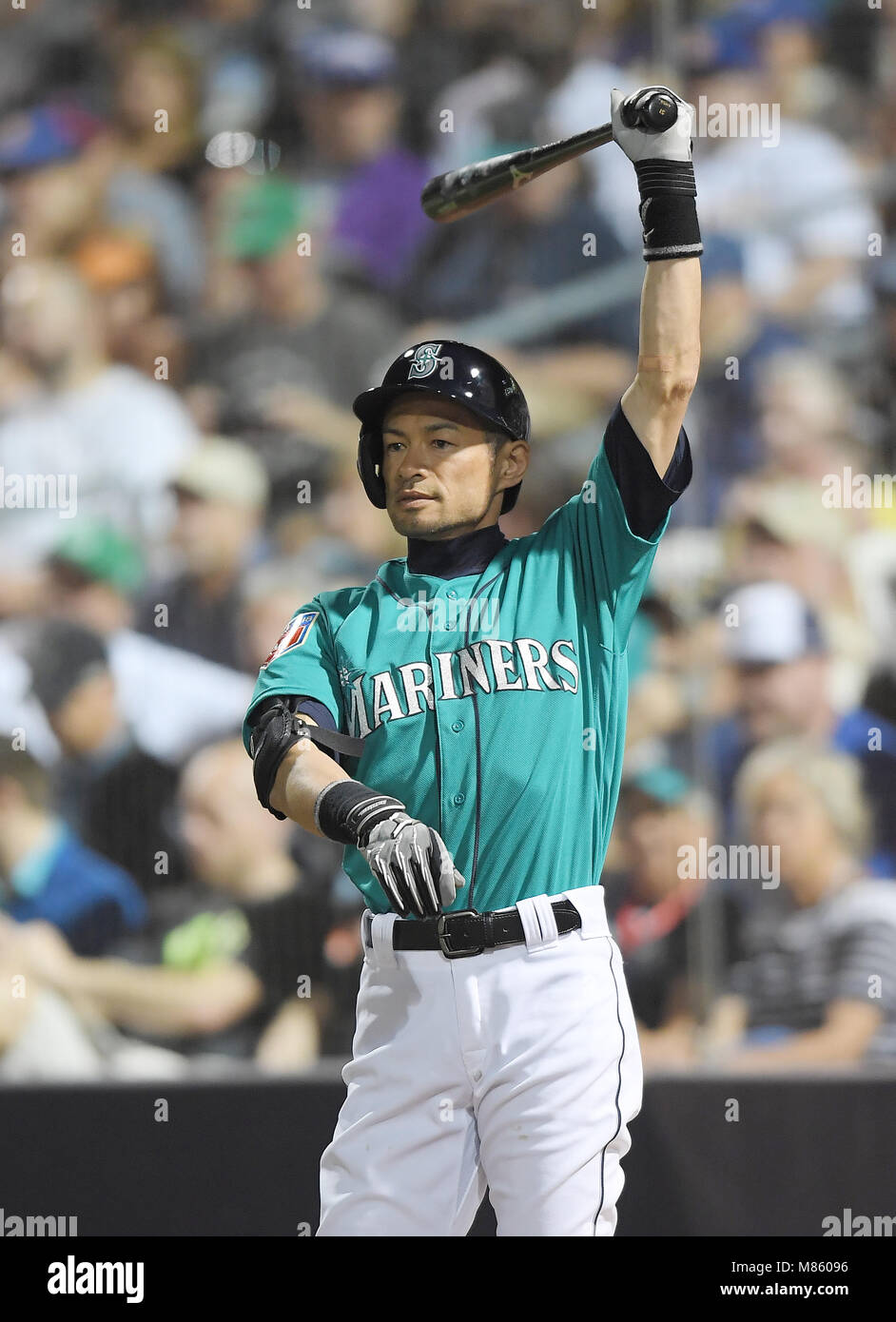 Ichiro Rookie Spring Training Ichiro Suzuki of the Seattle Mariners during the MLB Major League ...
