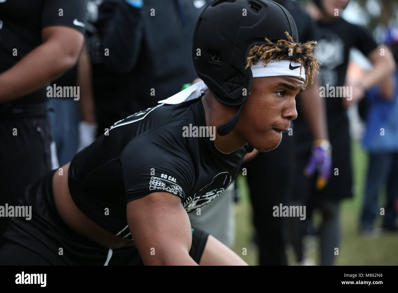 LB Upland Justin Flowe #169 at the Nike Football The Opening Regional ...