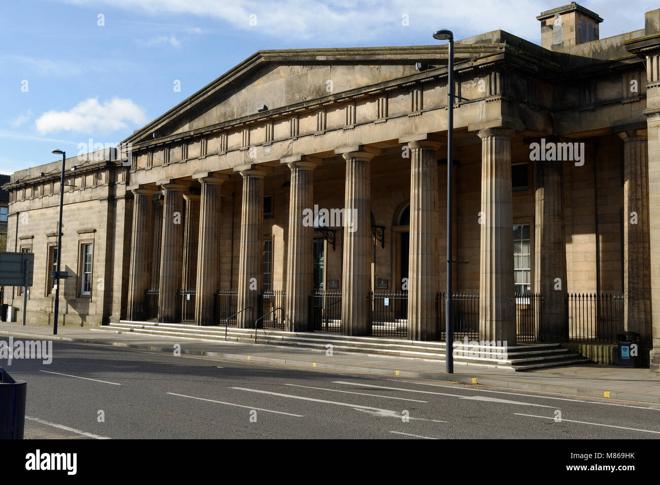 The Sheriff Court House, Perth, Scotland Stock Photo Alamy