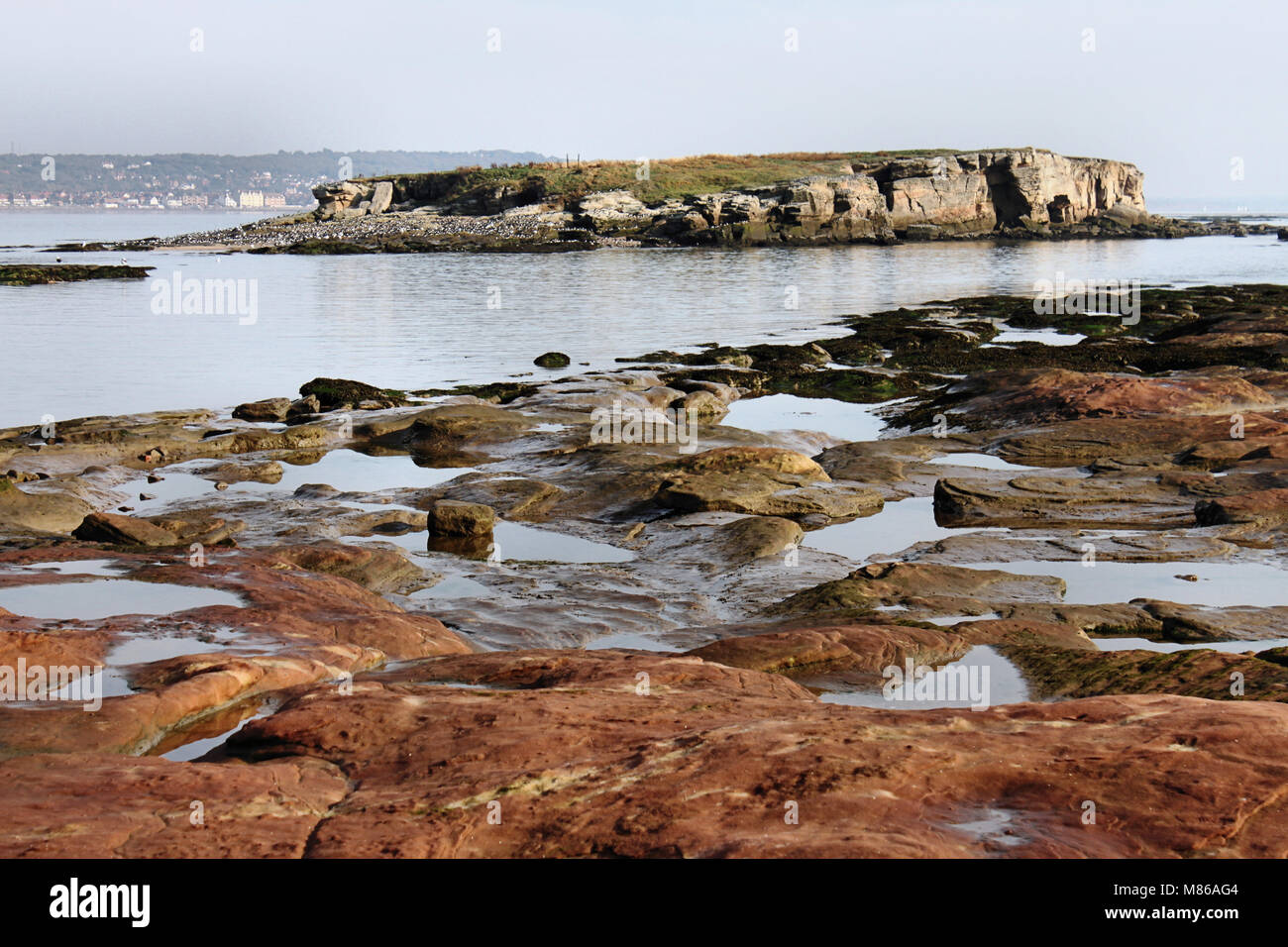 A view of Hilbre Island Stock Photo Alamy