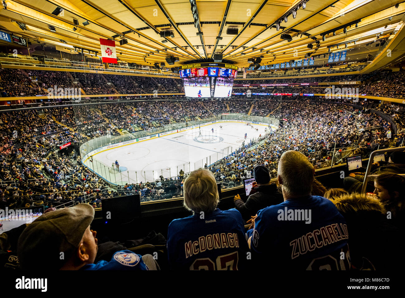 New york rangers fans hi-res stock photography and images - Alamy