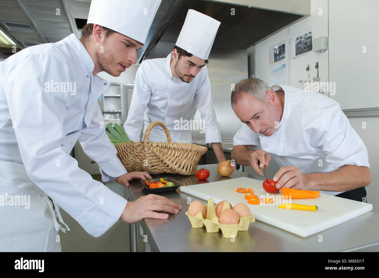 cooking master class Stock Photo Alamy