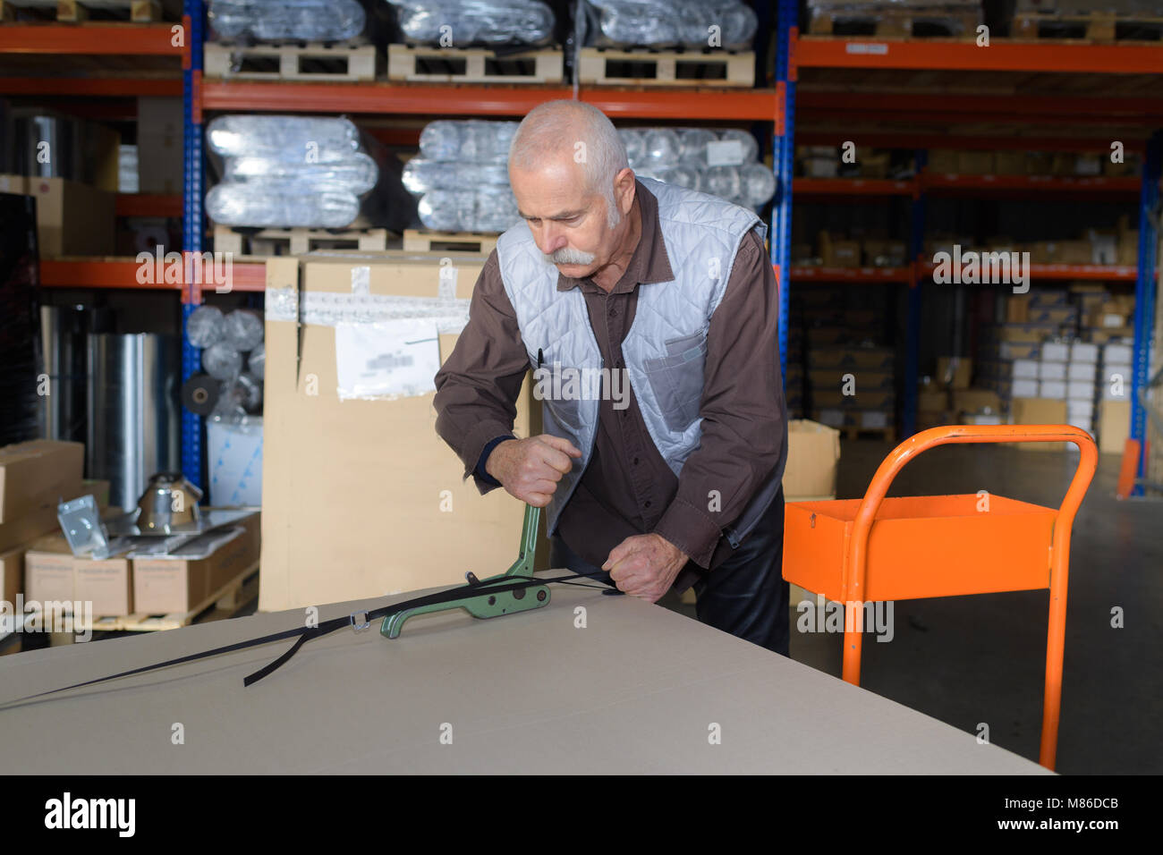 man in factory Stock Photo - Alamy