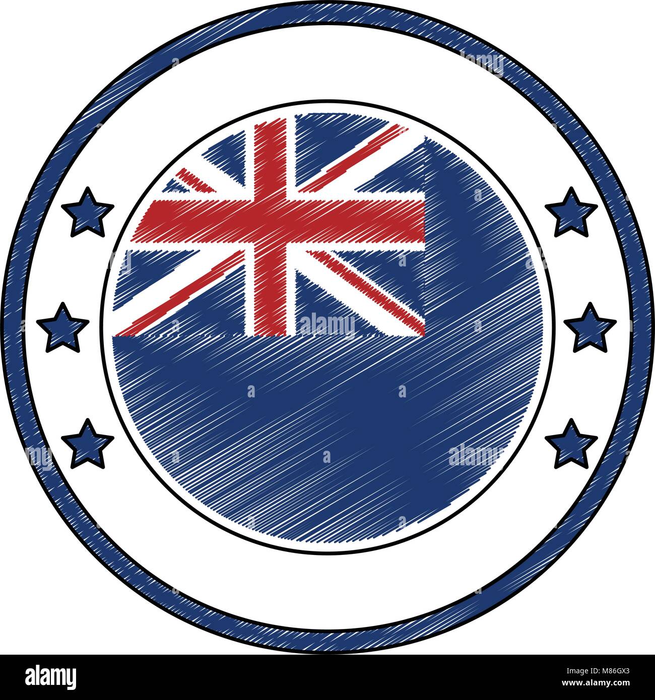 English flag emblem stamp Stock Vector Image & Art Alamy