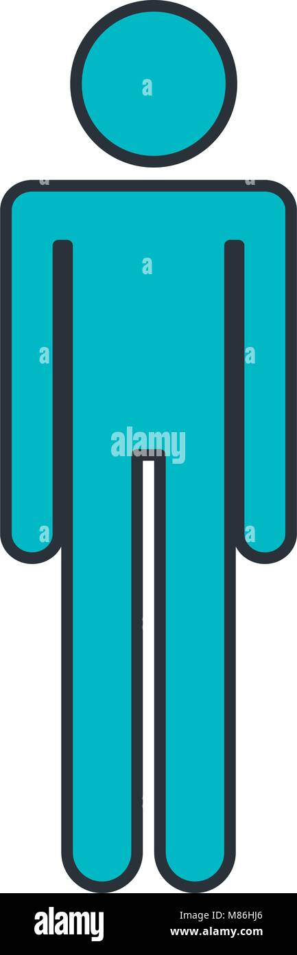 human figure silhouette icon Stock Vector Image & Art - Alamy