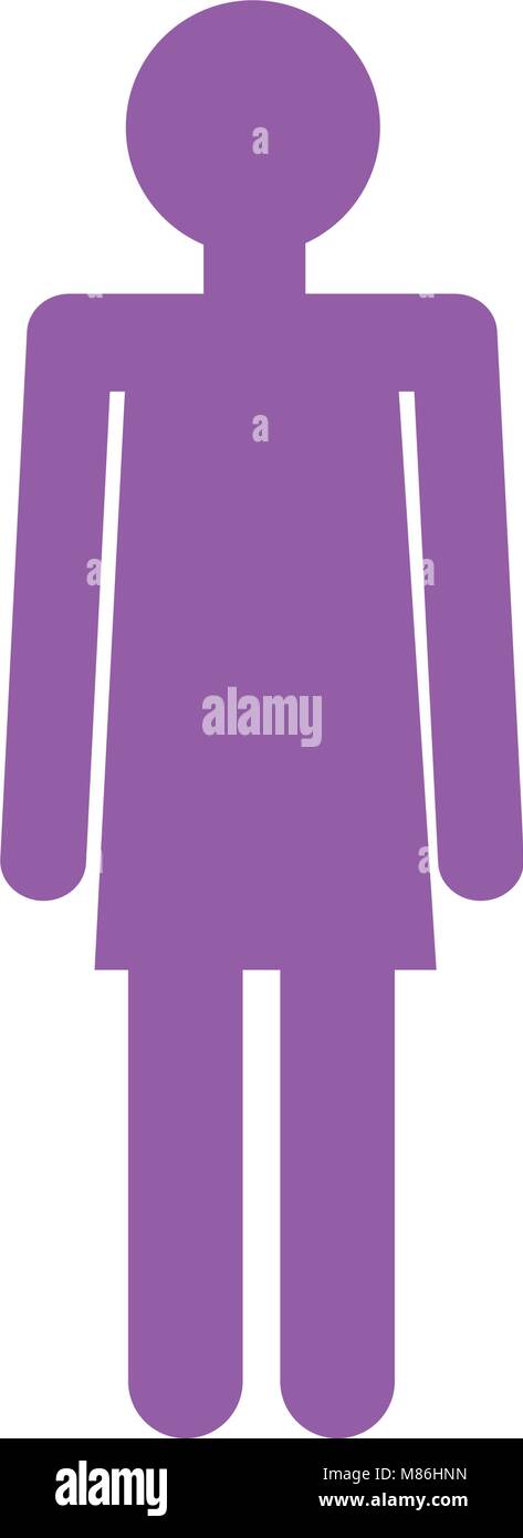 human figure female silhouette icon Stock Vector Image & Art - Alamy