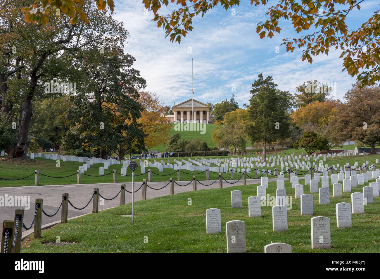 Lee house arlington national cemetery hires stock photography and