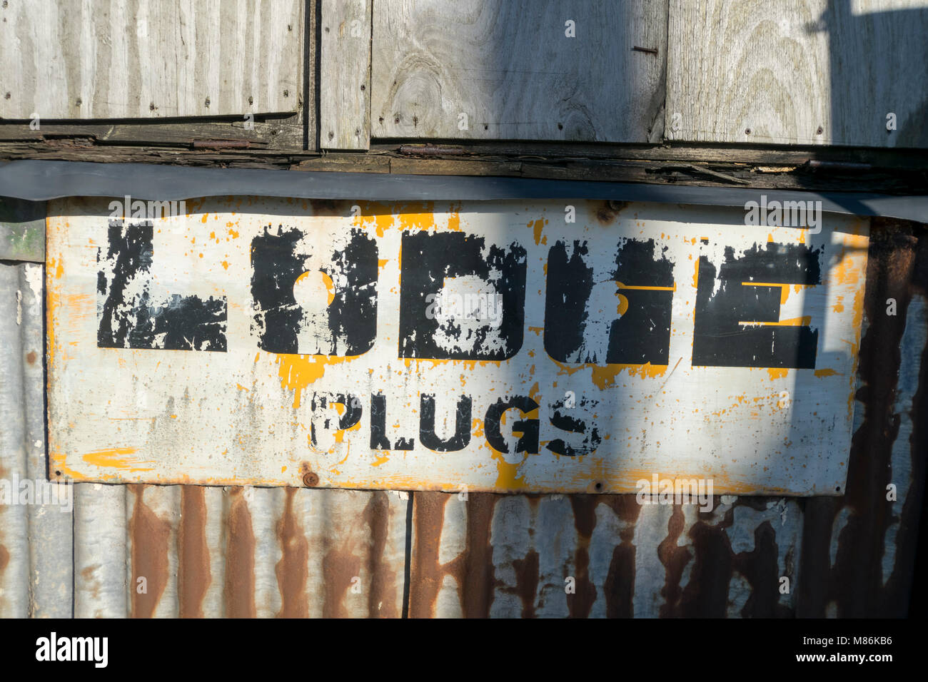 Old run down garage in hires stock photography and images Alamy