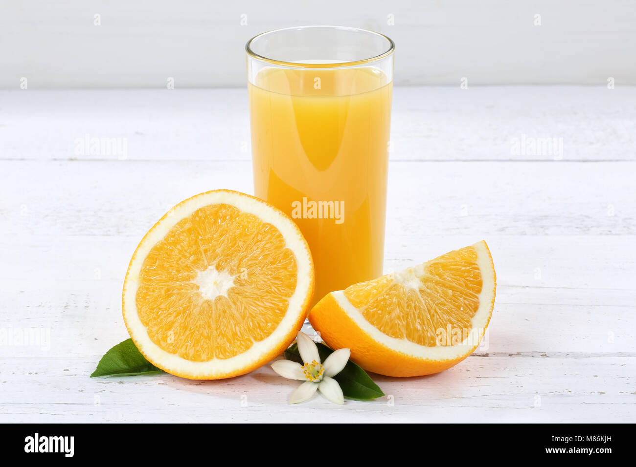 Orange juice oranges copyspace fruit fruits fresh drink Stock Photo