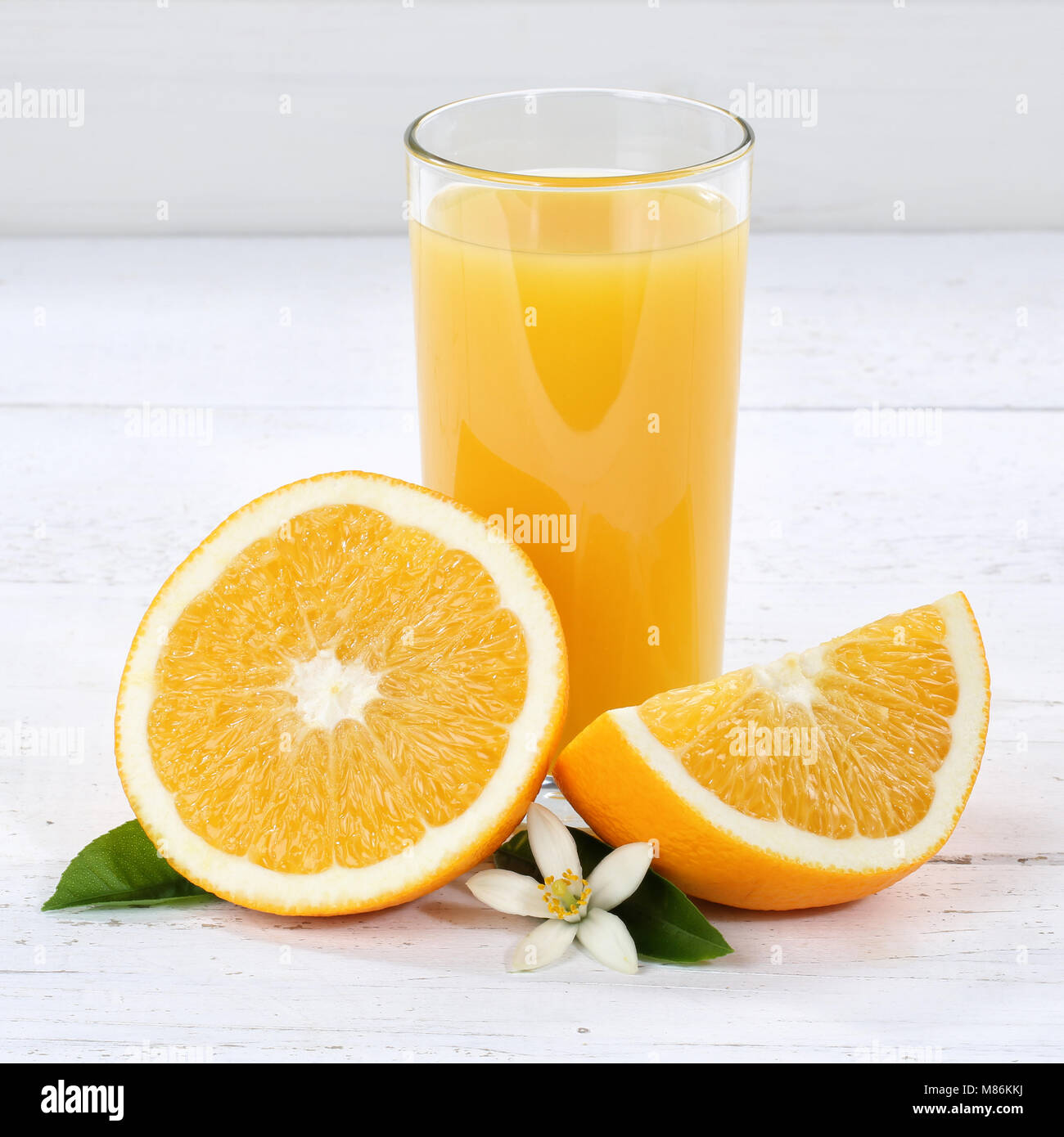 Orange juice oranges copyspace square fruit fruits fresh drink Stock Photo