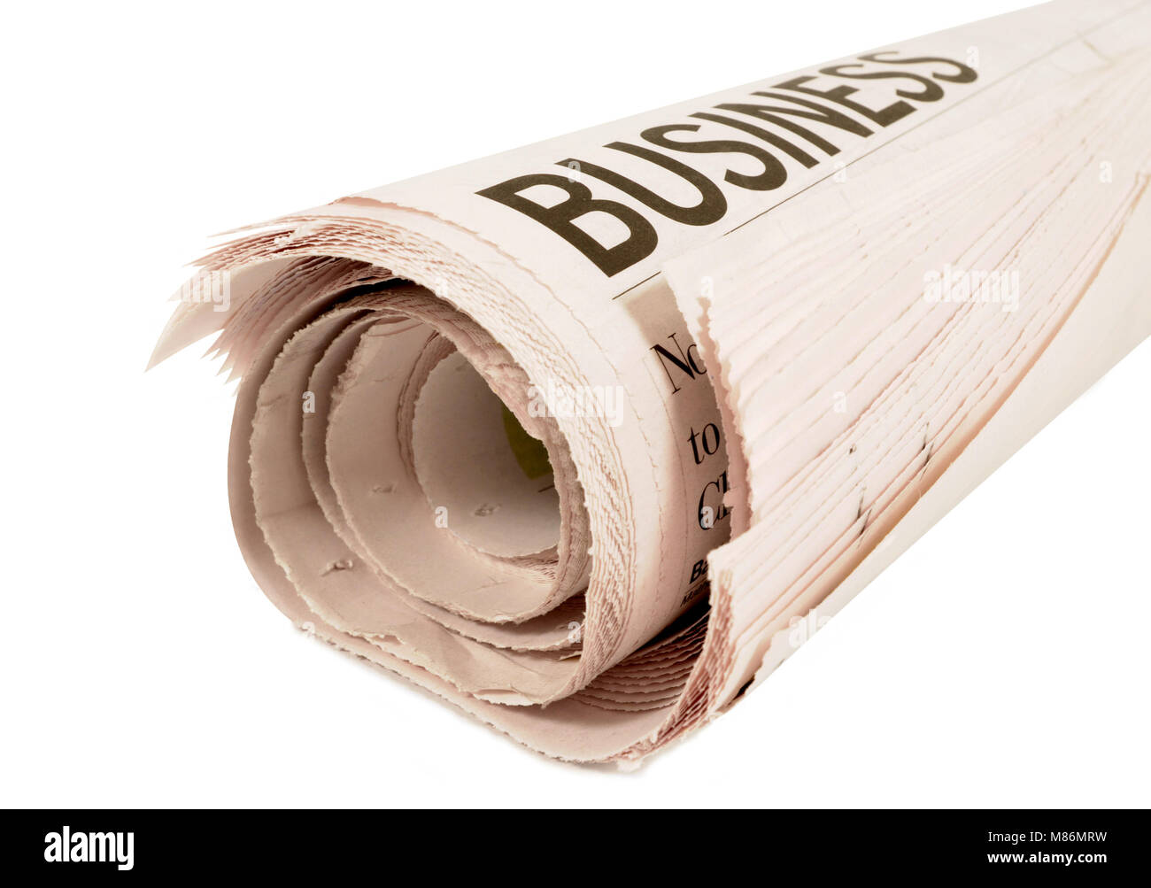 Rolled up newspaper hires stock photography and images Alamy