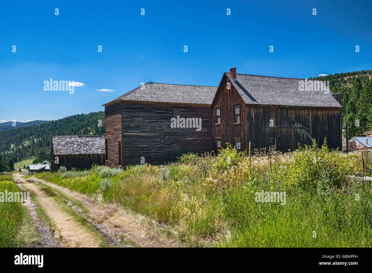 Elkhorn ghost town montana usa hires stock photography and images Alamy