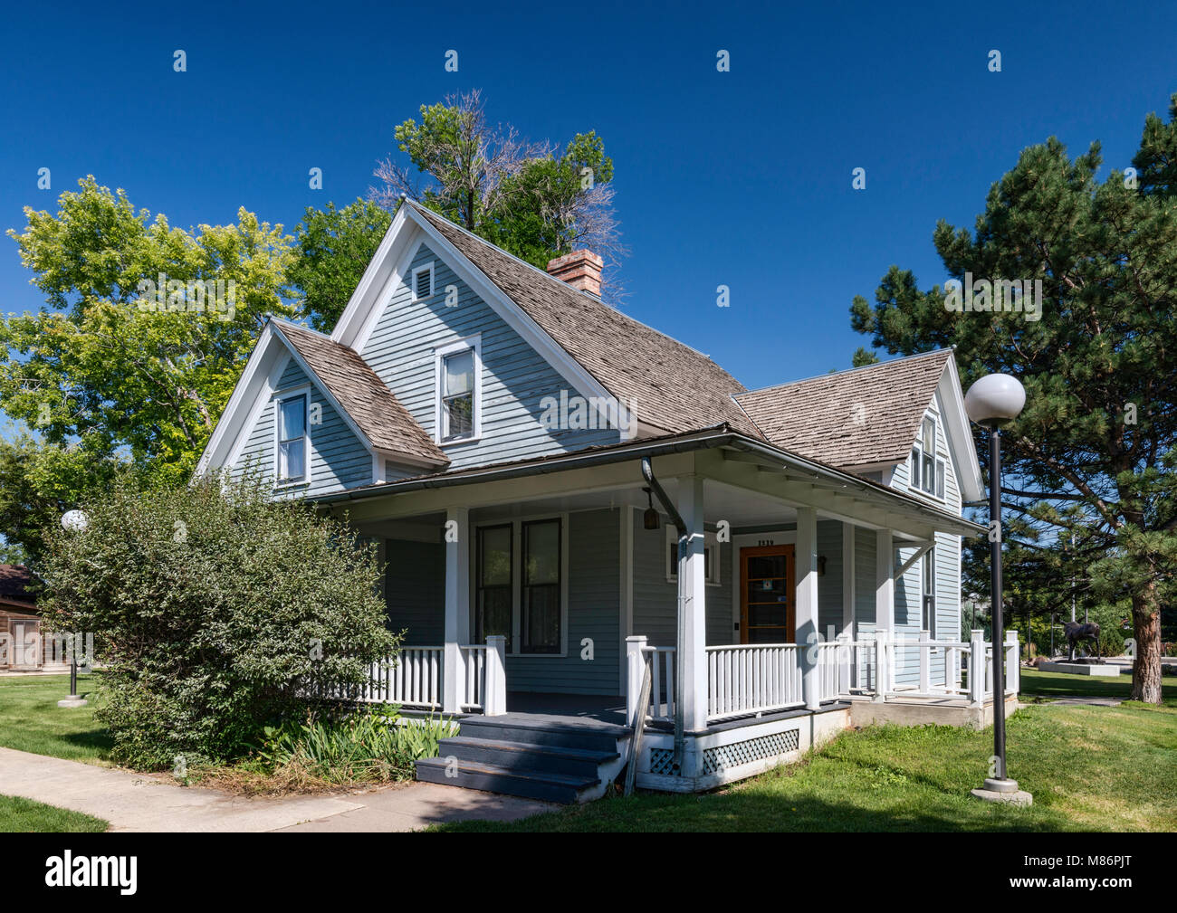 Charlie Russell Original Residence at C M Russell Museum in Great Falls