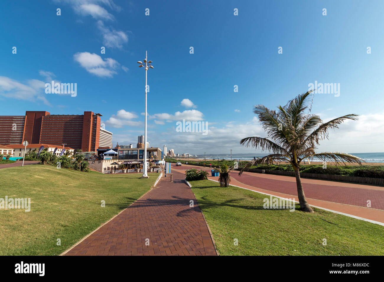 DURBAN, SOUTH AFRICA MARCH 12 , 2018 Many early morning visitors