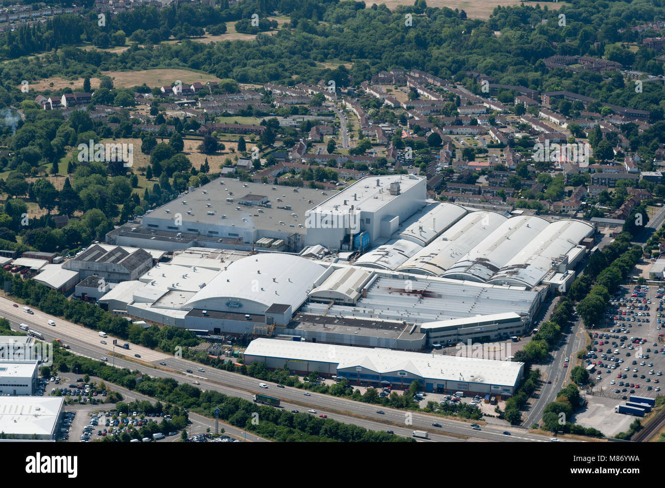Ford Transit Assembly Plant, Swaythling, Southampton Stock Photo Alamy