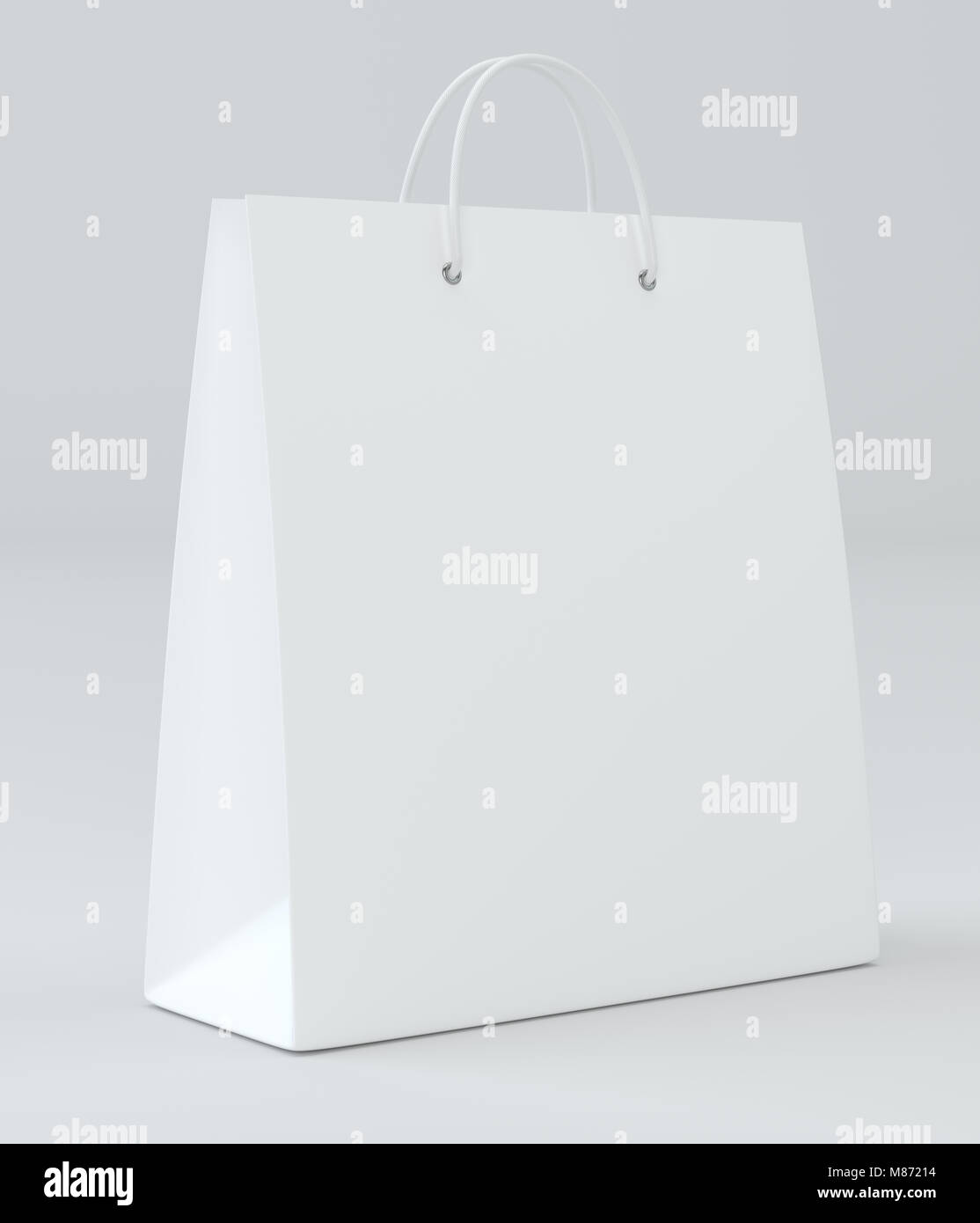 Silver logo paper bag with hole handle design - Images Folder - iDream  Packaging Limited