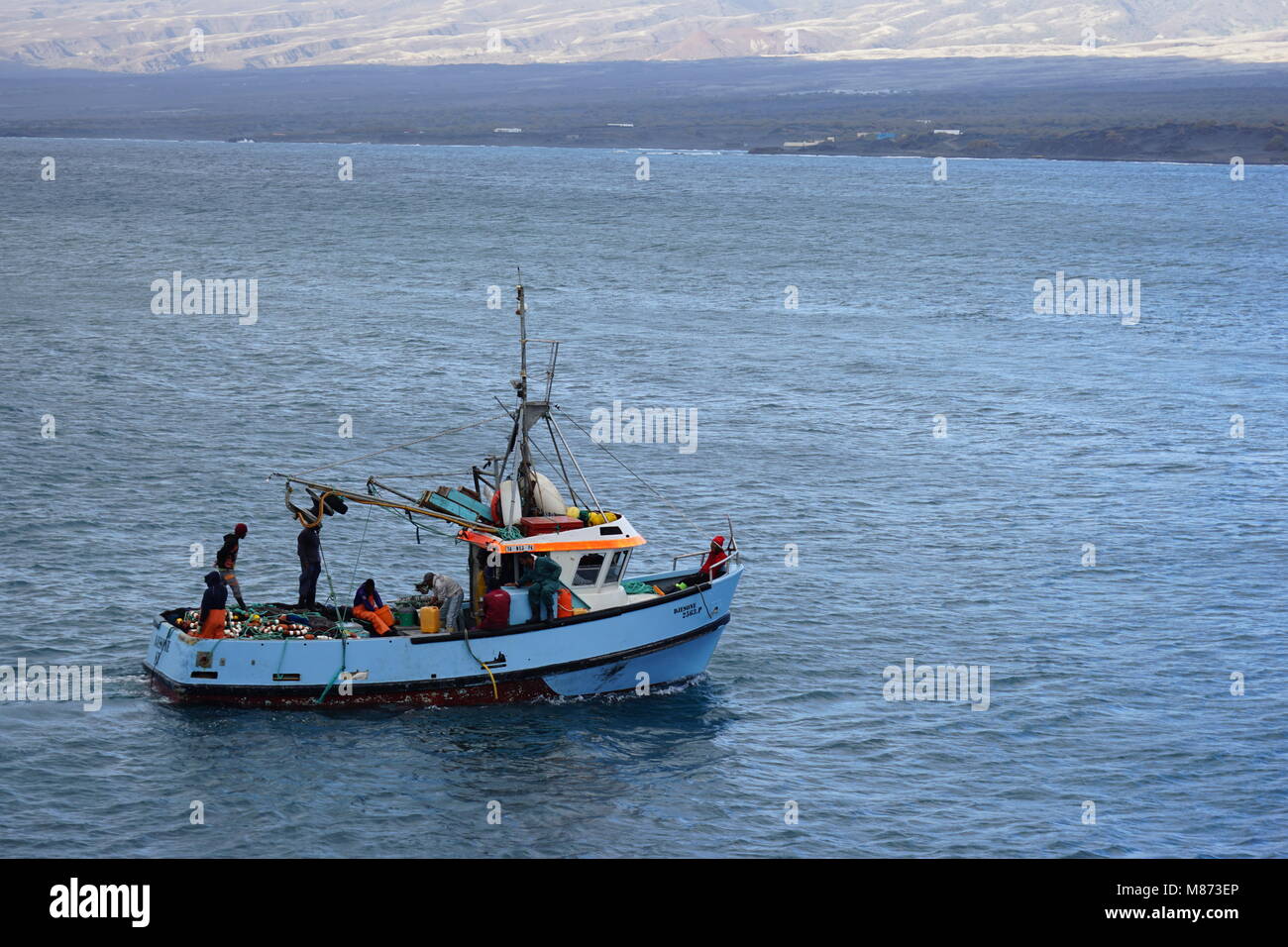 Port of Porto Novo, Santo Antao Island, Cape Verde Stock Photo Alamy