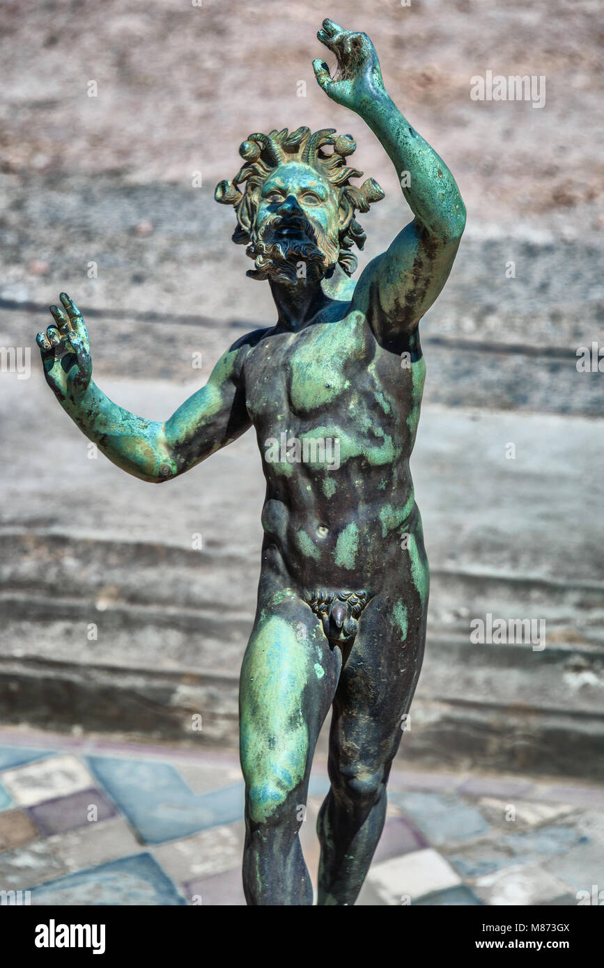 Impressionen aus Pompeji Stock Photo