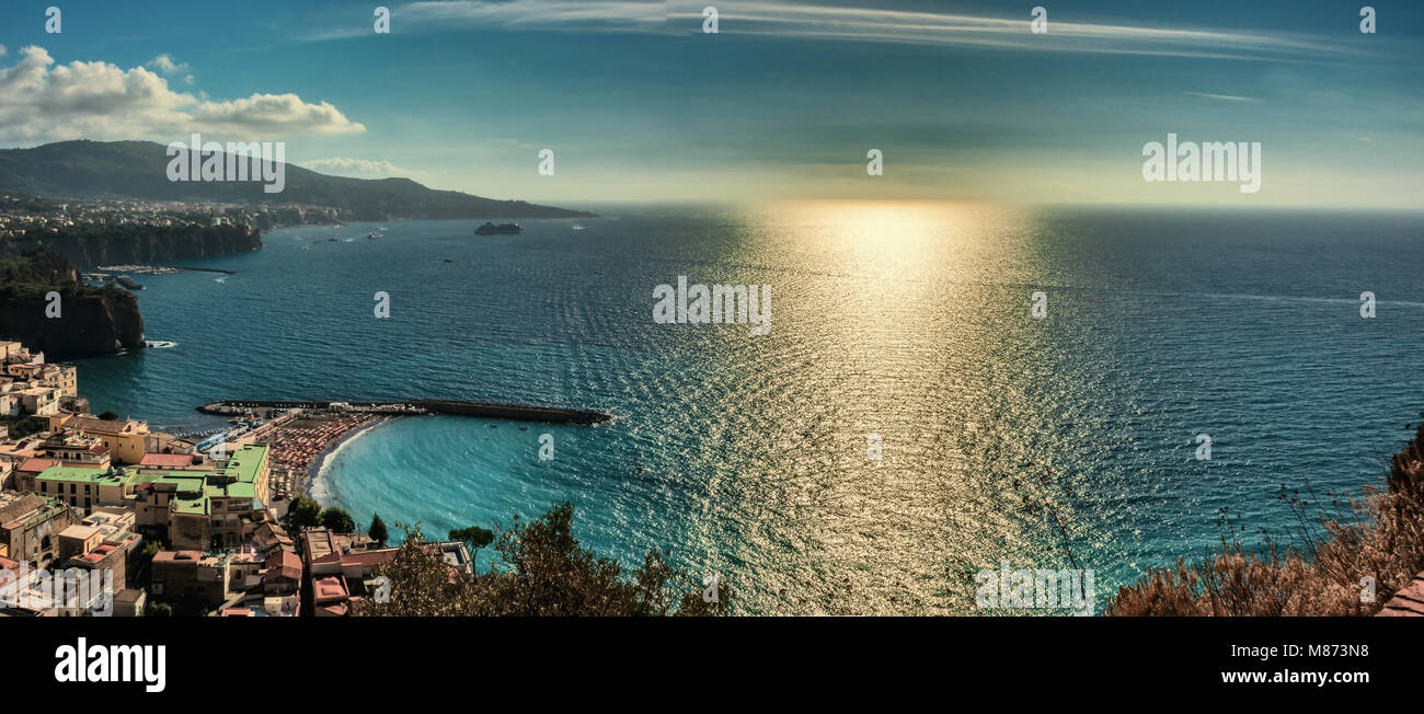 Amalfi und Amalfiküste Stock Photo