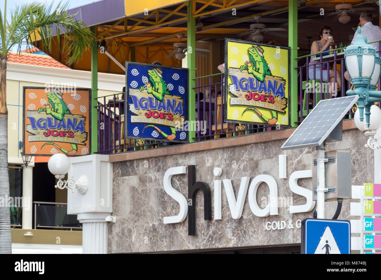 Aruba iguana joes hires stock photography and images Alamy