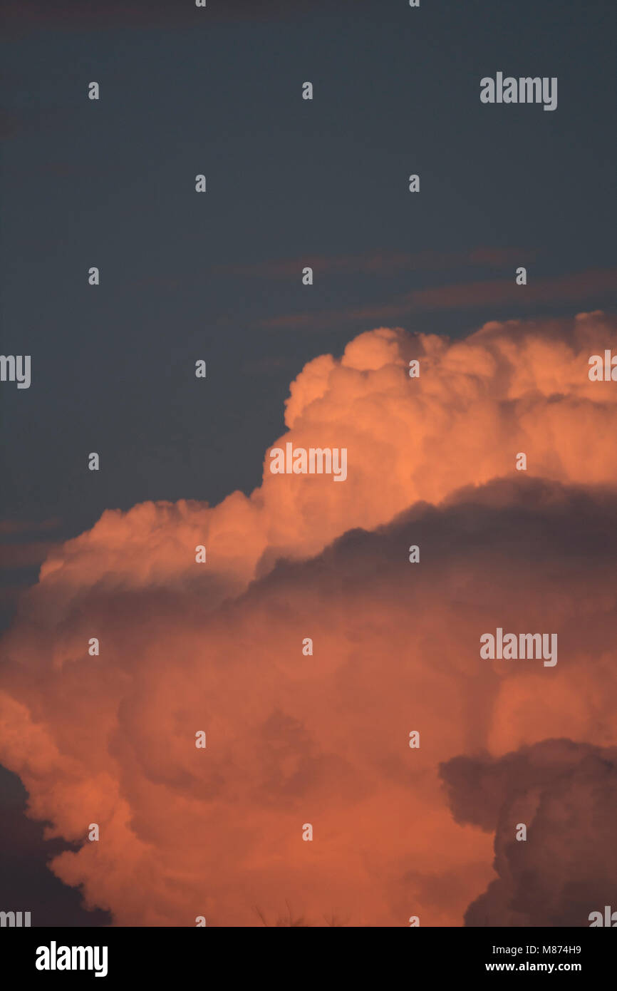 a beautiful sky with clouds at sunset Stock Photo - Alamy