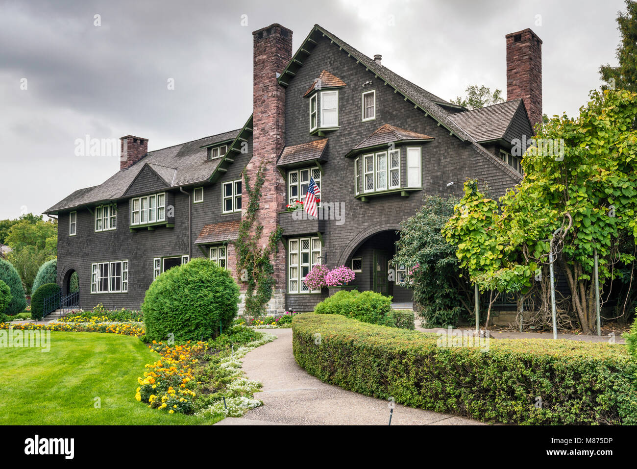 The Conrad Mansion Museum in Kalispell, Flathead Valley, Montana, USA