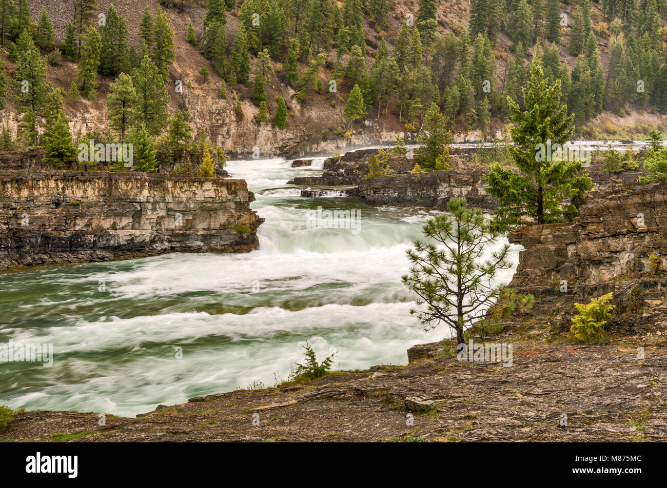 Usa montana libby kootenai river hi-res stock photography and images ...