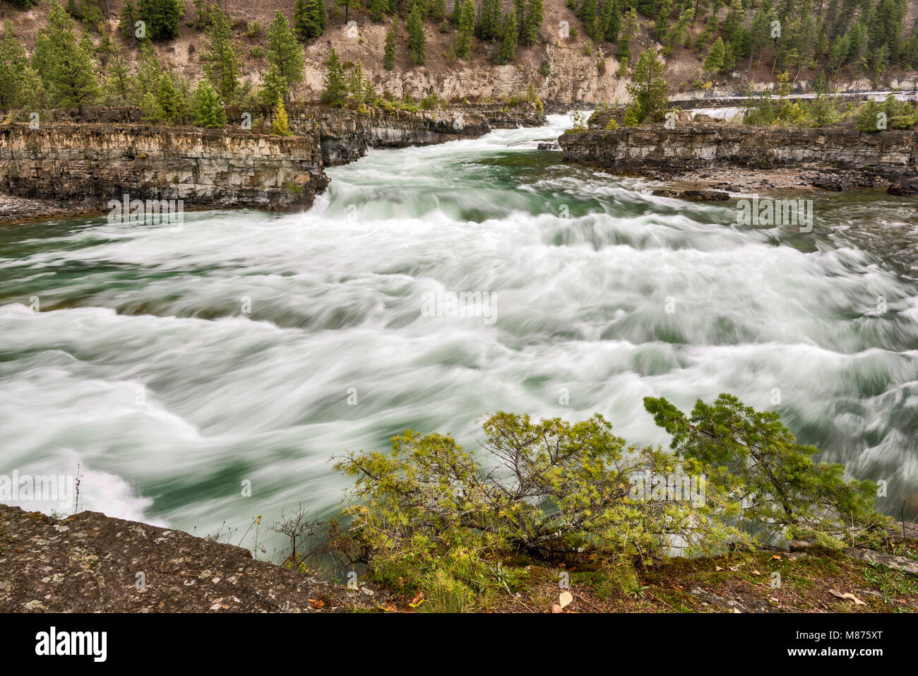 Usa montana libby kootenai river hi-res stock photography and images ...