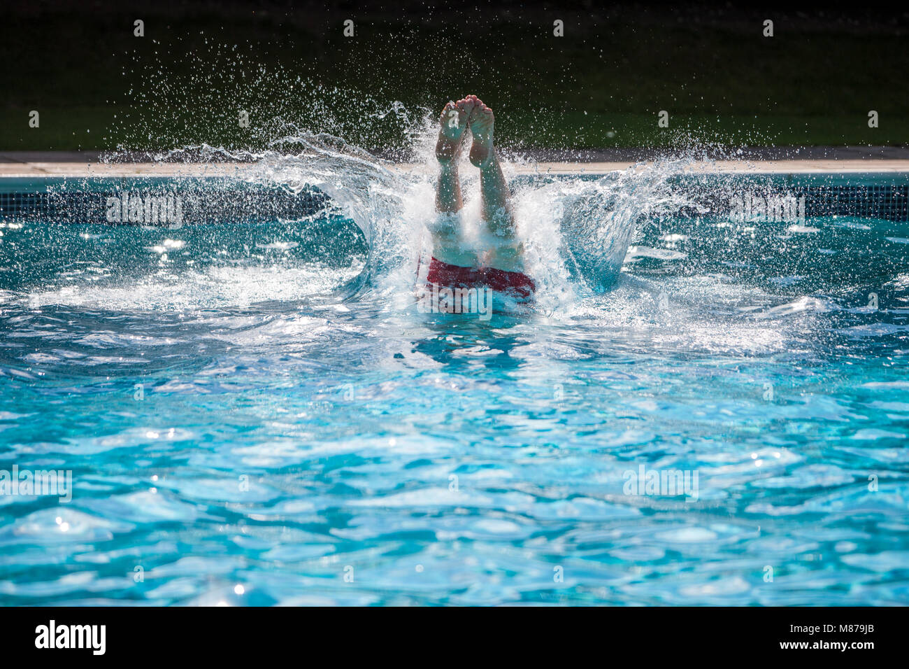 9 feet deep pool