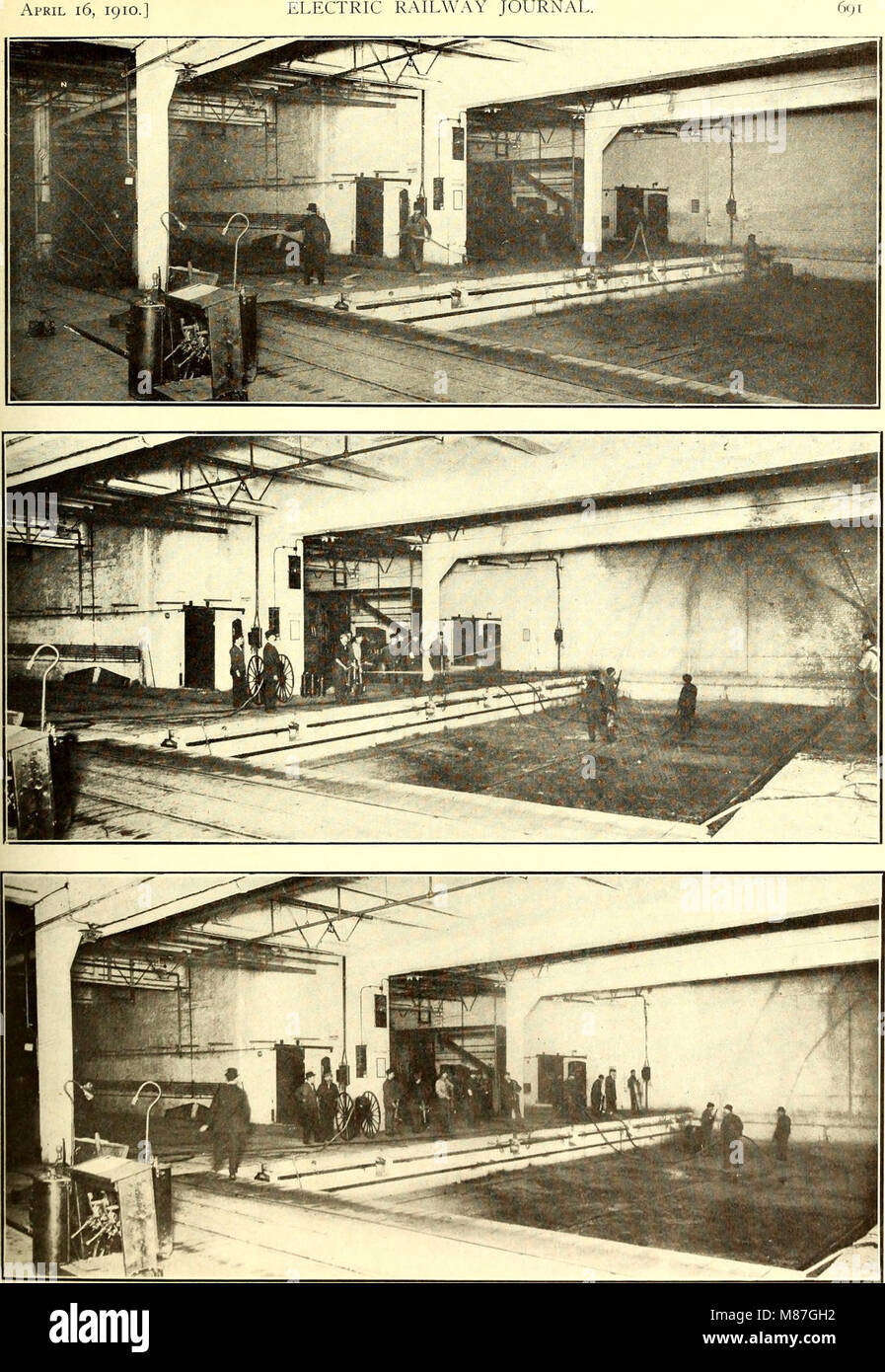The 1910 Electric Railway Journal covers updates and developments in ...