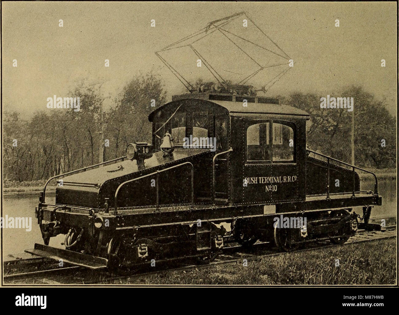 Electric traction for railway trains; a book for students