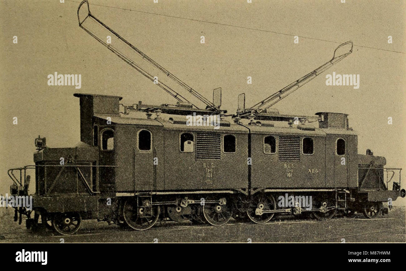 Electric traction for railway trains; a book for students