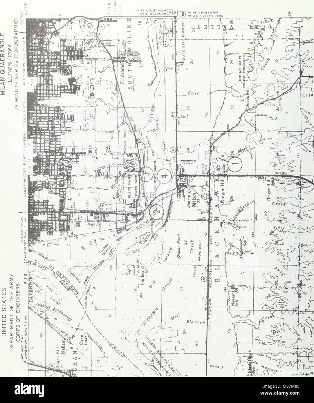 Early Pennsylvanian paleotopography and depositional environments, Rock