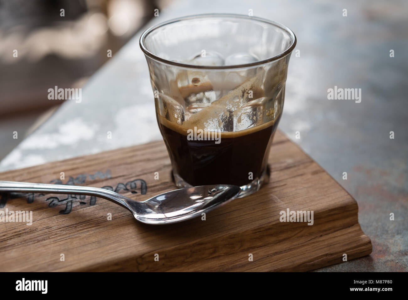 Espresso shot glass hires stock photography and images Alamy