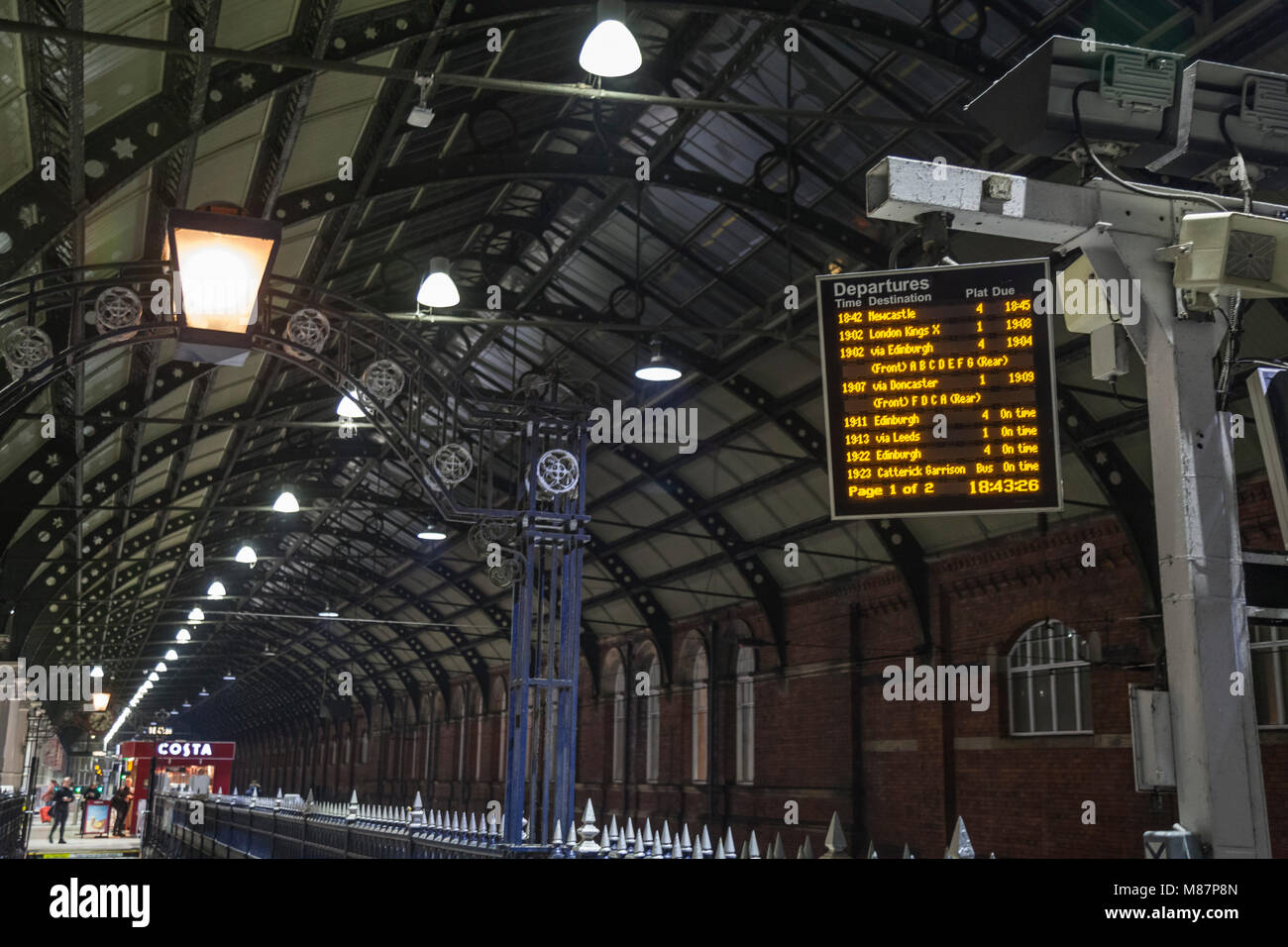 Darlington railway station train hires stock photography and images