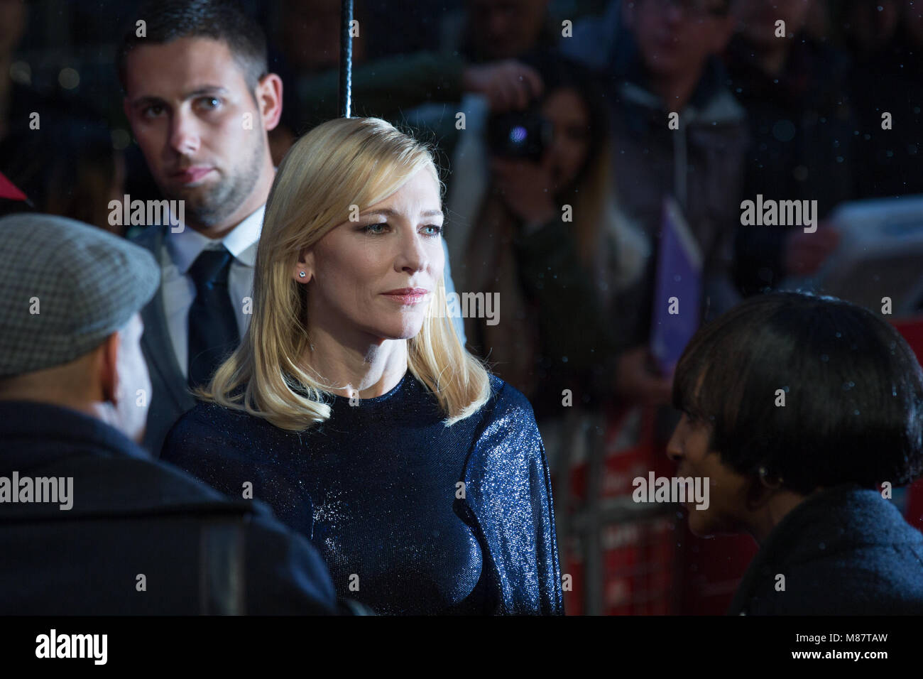 London, UK, 17th October 2015, Cate Blanchett, screening of 'Carol' at BFI London Film Festival at Odeon Leicester Square. Mariusz Goslicki/Alamy Stock Photo