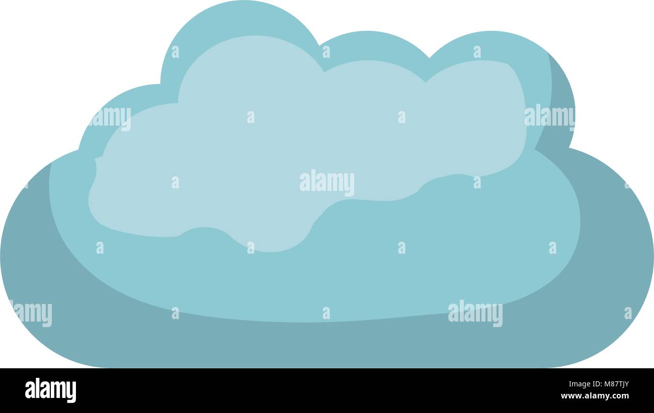 white background with blue cloud Stock Vector Image & Art - Alamy