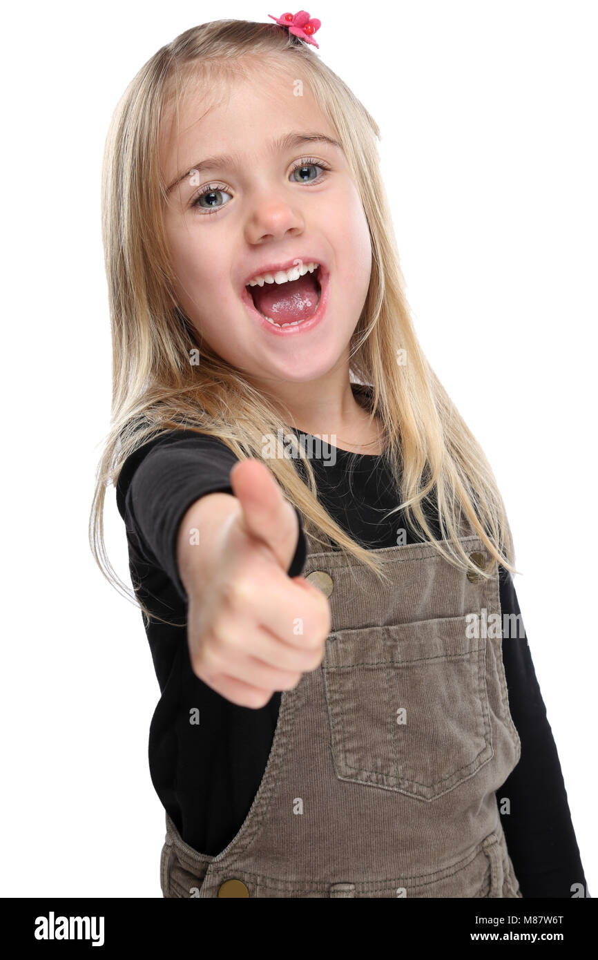 Thumbs Up Kid High Resolution Stock Photography And Images Alamy