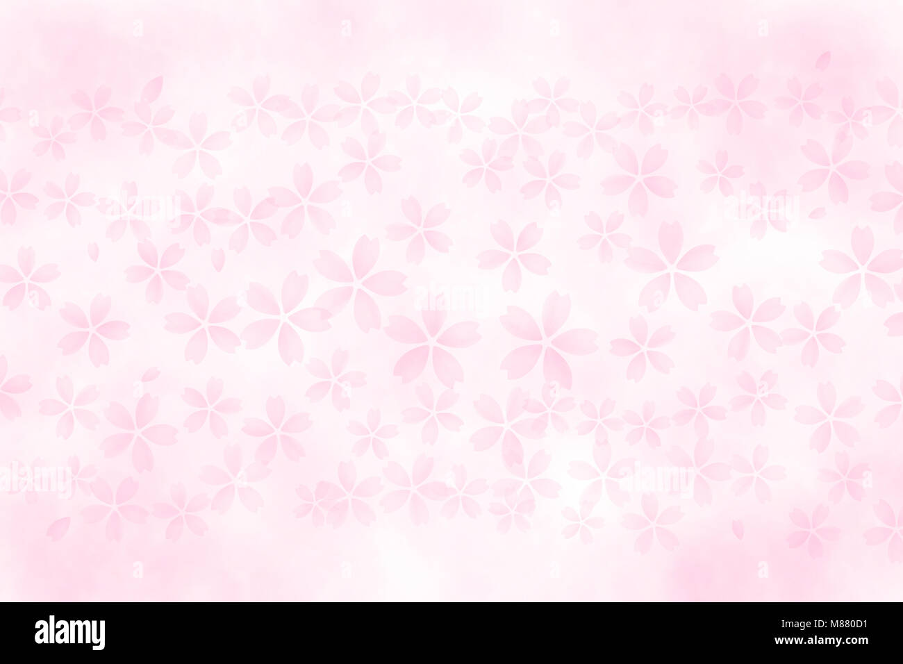 Japanese cherry blossom abstract on blurry pink background Stock Photo ...