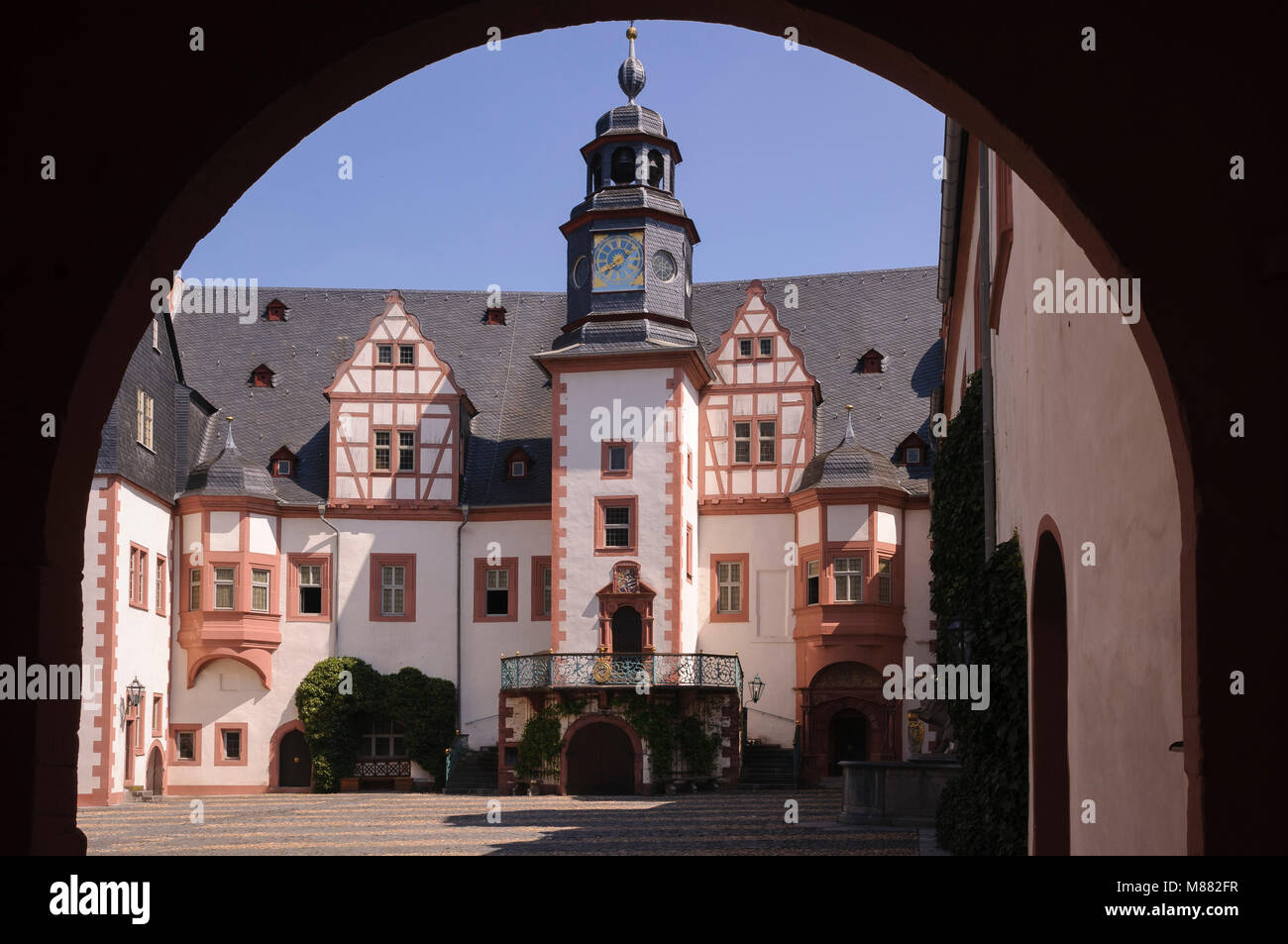 Weilburg, Schloss, Hessen, Deutschland, Europa Stock Photo