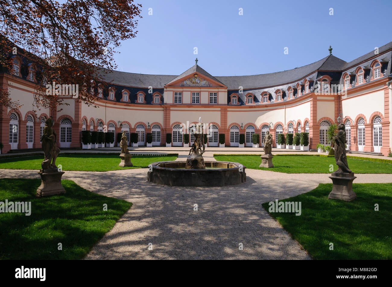 Weilburg, Schloss, Hessen, Deutschland, Europa Stock Photo