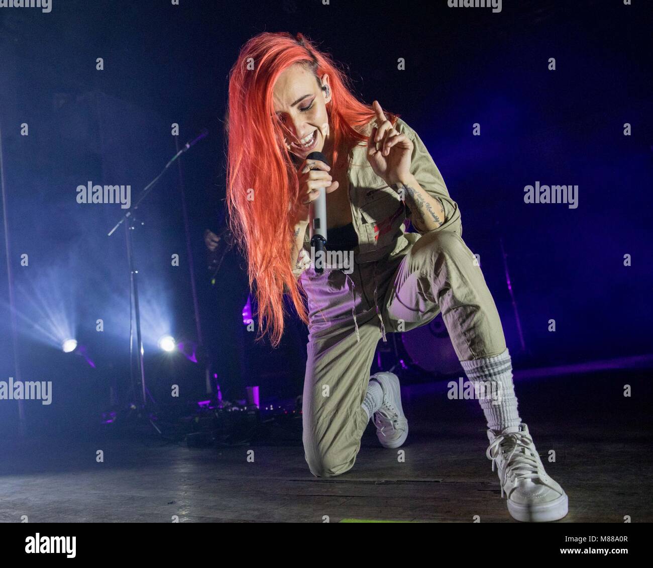 Madison, Wisconsin, USA. 13th Mar, 2018. LIGHTS (VALERIE ANNE ...