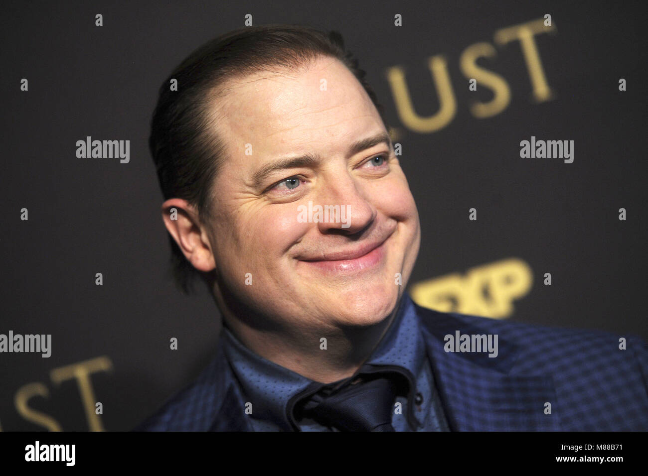 New York City. 14th Mar, 2018. Brendan Fraser attending the FX Networks' 'Trust' New York Screening at Florence Gould Hall on March 14, 2018 in New York City. | Verwendung weltweit/picture alliance Credit: dpa/Alamy Live News Stock Photo