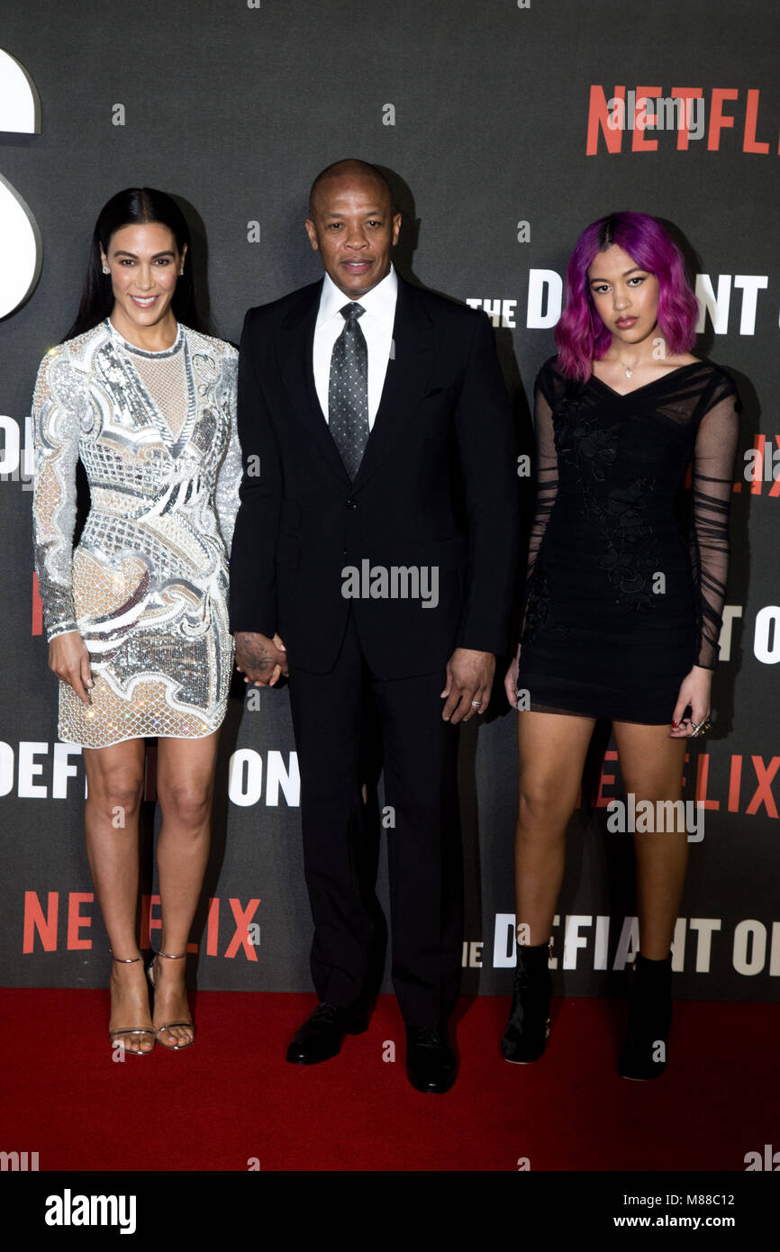 Dr Dre, Nicole Young and Truly Young arrives at Premiere of Netflix’s ...