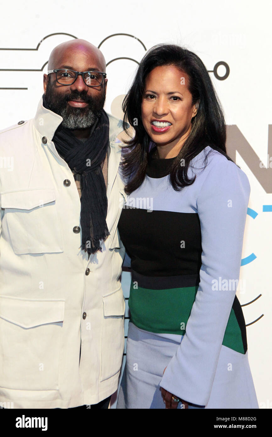 New York, NY, USA. 15th Mar, 2018. (L-R) Richelieu Dennis, CEO, Sundail