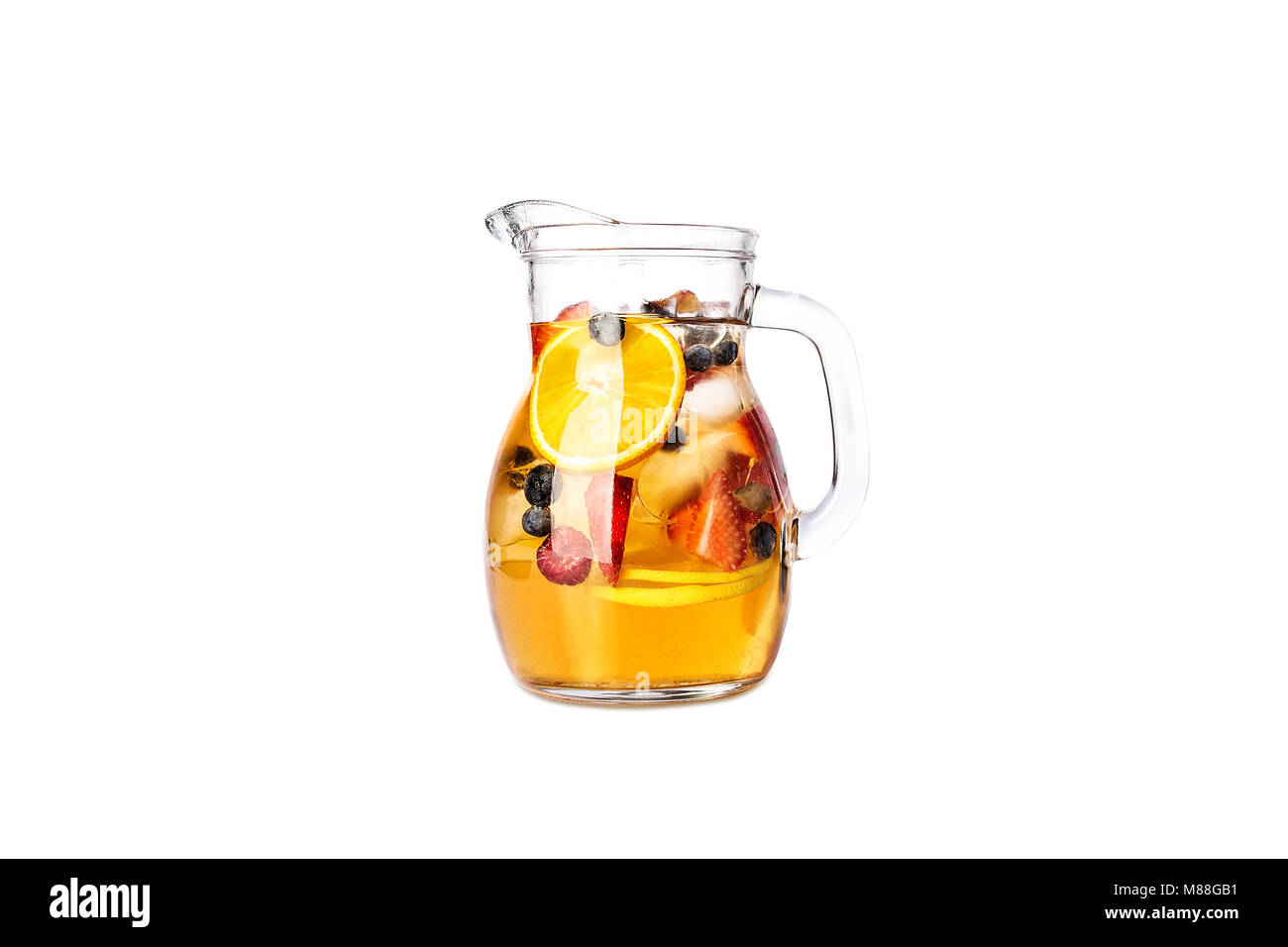 Iced tea in a pitcher Stock Photo by ©maxsol7 98989350