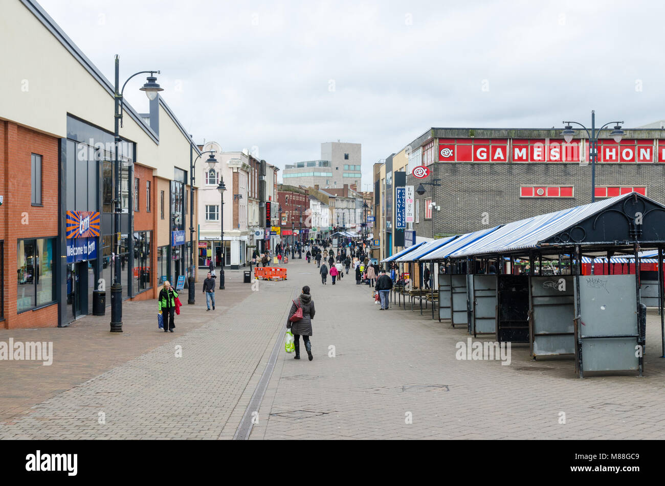 Walsall high street hires stock photography and images Alamy
